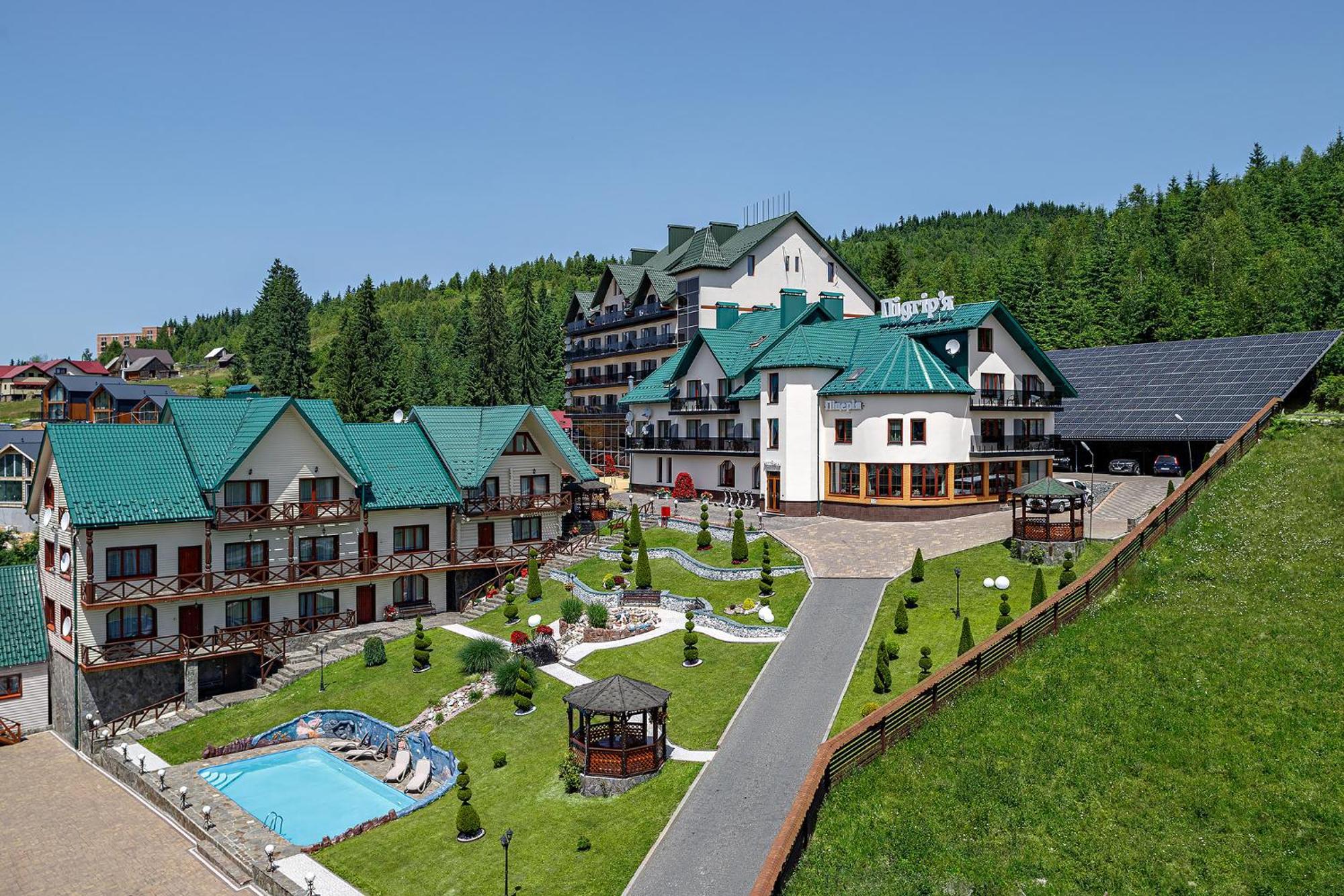 Hotel Podgorie Spa Bukovel Bagian luar foto